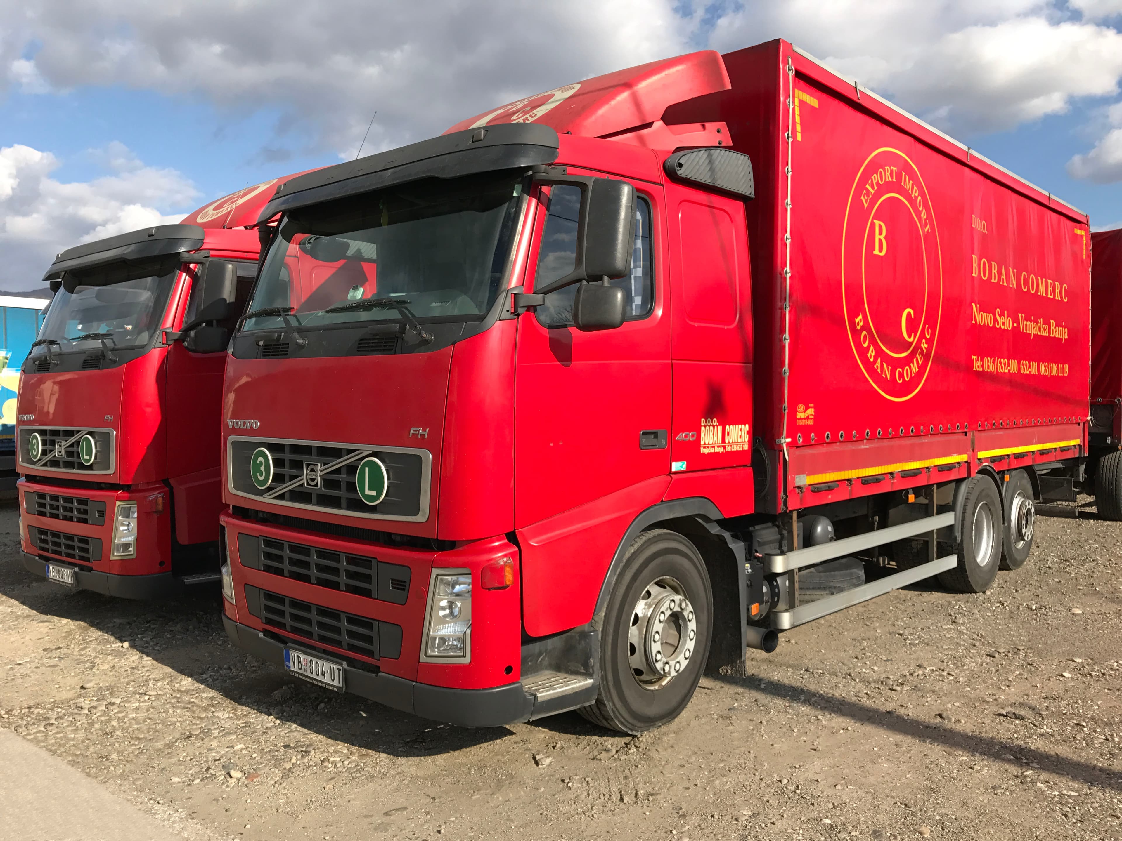 Vozni park Boban Comerc